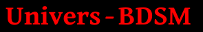 Univers-BDSM